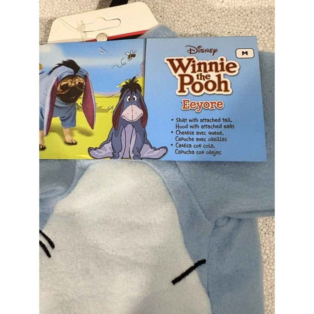 Winnie the Pooh Eeyore Dog Pet Costume Outfit Clothes MEDIUM NEW